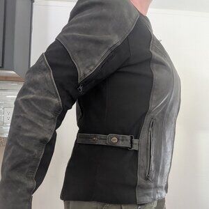 2XL Leather Motorcycle Jacket